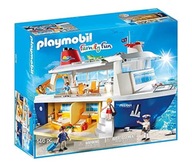 Statek wycieczkowy Playmobil z łodzią ratunkową