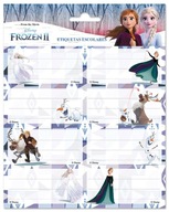 NAKLEJKI NA ZESZYT FROZEN 2 NALEPKI KRAINA LODU II