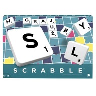 Gra SCRABBLE original literaki skrable scrable