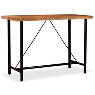 Barový stôl akáciové drevo 150x70x107 cm