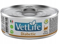 FARMINA Vet Life Diabetic weterynaryjna karma dla kotów z cukrzycą 85 g