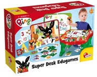 PROMO BING Biurko edukacyjne, gry puzzle tablica 75874 LISCIANI