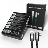 VortexVR Kabel 3m |USB-A| do OCULUS LINK SteamVR