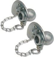 2x GÖMB. EMELŐKAR 56x28x12mm GALLÉRRAL