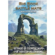 Big Book of Battle Mats Wrecks & Ruins - taktické mapy