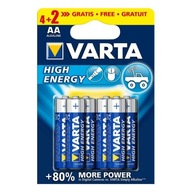 Alkalická batéria Varta AA (R6) 6 ks