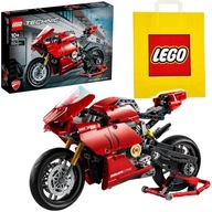 LEGO TECHNICS 42107 MOTOR MOTOCYKL ŚCIGACZ DUCATI