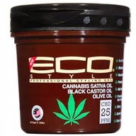 ECO STYLE CANNABIS SATIVA OIL STYLING GEL na vlasy . vrkoče 236 ml