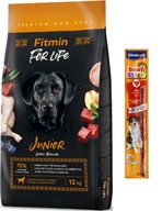 Fitmin For Life Junior Large 12kg - 49% mięsa