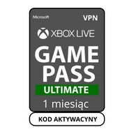 SUBSKRYPCJA XBOX GAME PASS ULTIMATE 1 MIESIĄC / 30 DNI PC KOD KLUCZ