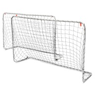 2 DB-OS ACÉL METEOR FUTBALLKAPU SZETT 180x120x60 hálóval