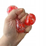 ZSELÉS TOLLTARTÓ LABDÁKKAL ANTI-STRESSZ SZENZOROS CSILLAG SZÍVECSKÉK SQUISH