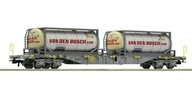 Wagon kontenerowy typ Sgns z ładunkiem, Roco 77347