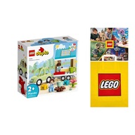 LEGO DUPLO - Dom rodzinny na kółkach (10986) +Torba +Katalog LEGO 2024