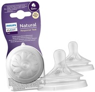 Avent Smoczek Natural Response kaszka 6m+ 2szt