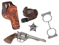 CAP GUN - 157/0 - Gonher Wild-West Zestaw 8 strzałów