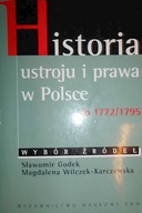 Historia ustroju i prawa w Polsce do 1772 / 1795