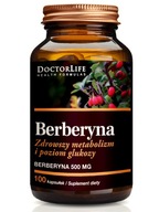 Doctor Life Berberine Berberyna Cholesterol Glukoza 100kaps