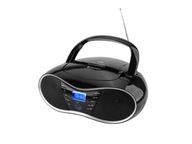 1 szt. Boombox CDM388SUBTS CD / MP3 / tuner cyfrowy FM/BT/USB/SD, czarny.