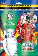 ALBUM NA KARTY PIŁKARSKIE EURO 2024 TOPPS MATCH ATTAX MEGA ZESTAW STARTOWY