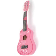 GITARA dla dzieci KLASYCZNA RÓŻOWA 53 cm DREWNO