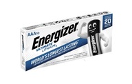 10x bateria Energizer L92 Ultimate Lithium R03 AAA