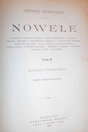 Nowele t. II - H Sienkiewicz