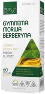 MEDICA HERBS GYMNEMA MORWA BERBERYNA CUKRZYCA 60kaps. Odchudzanie Apetyt