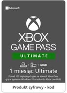 XBOX GAME PASS ULTIMATE 1 MIESIĄC - 30 DNI + GOLD + EA PLAY - KLUCZ