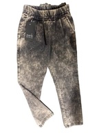 Spodnie jeansowe szare MASH MNIE r. 116/122