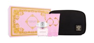 Versace Bright Crystal edt 90ml + Mleczko 100ml + Żel 100ml + Kosmetyczka