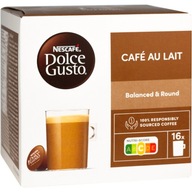 Kapszulák NESCAFE DOLCE GUSTO AU LAIT 16 db + AJÁNDÉK videobook
