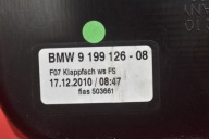 passenger compartment driver´s EU 9199126 BMW F07 09-13