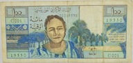 13.fu.Mauretania, 100 Ouguiya 1973 rzadki, St.3+