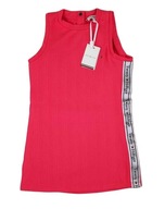 Tommy Hilfiger sukienka dziecięca KG0KG07184 Laser Pink różowa oryg. roz. 6