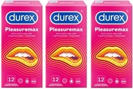 DUREX PLEASUREMAX Kondómy Sada 36 kusov Rebrované s výstupkami