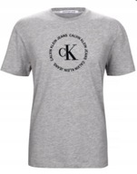 Calvin Klein T-shirt męski szary Rozmiar S