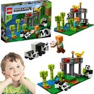 LEGO Minecraft 21158 Żłobek dla pand MINEKRAFT MAJKRAFT DLA 6 7 8 9 LATKA