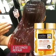Vlasová vitamínová kapsula Olej na starostlivosť o vlasy proti vypadávaniu vlasov na opravu poškodených drsných vlasov