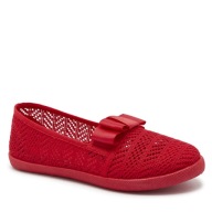 PIROS LÁNY SLIP ON TENISZCIPŐ LOLISA