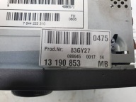 RADIO Radio 13190853 OPEL SIGNUM