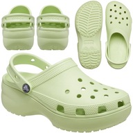 CROCS DAMSKIE CHODAKI PIANKOWE KLAPKI LEKKIE BUTY NA PLATFORMIE r. 38/39