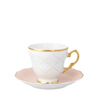 Kávéscsésze csészealjjal Alaska Circus Pink Ćmielów