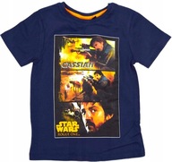 STAR WARS T-SHIRT KOSZULKA NA KRÓTKI RĘKAW CHŁOPIĘCA GWIEZDNE WOJNY 116