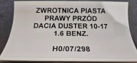 otoč čepu pravý předek DACIA DUSTER 10-17