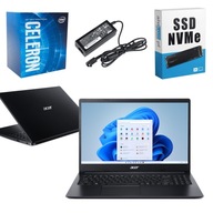 Notebook Acer Aspire 3 A315-34 15,6 " Intel Celeron 8 GB / 256 GB čierny