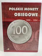 Polskie monety obiegowe 1990-1994r Klaser + Monety
