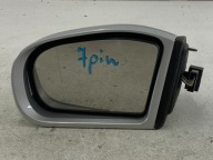 MERCEDES W203 mirror left silver 7 PIN