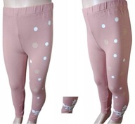 Legginsy getry CIENKIE DZIEWCZYNKA 110-116