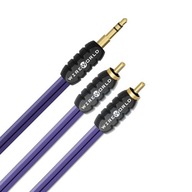 Minijack 3,5 mm- 2xRCA Cinch Wireworld Pulse 1.5m